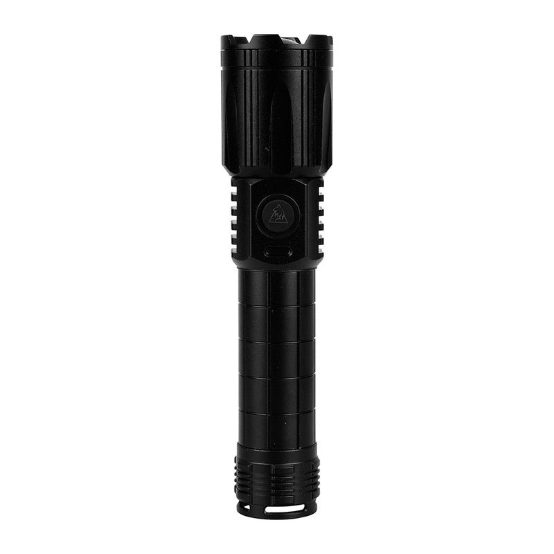 Lampe torche tactique Ares en aluminium 1800 lumens rechargeable avec batterie externe