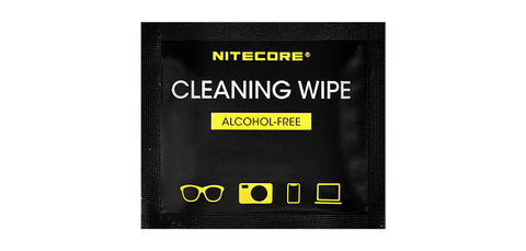 Lingettes nettoyantes Nitecore par 60