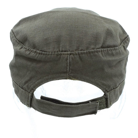 Lot de 10 casquettes type US coton Rip-Stop 215 g/m² réglage auto-agrippant