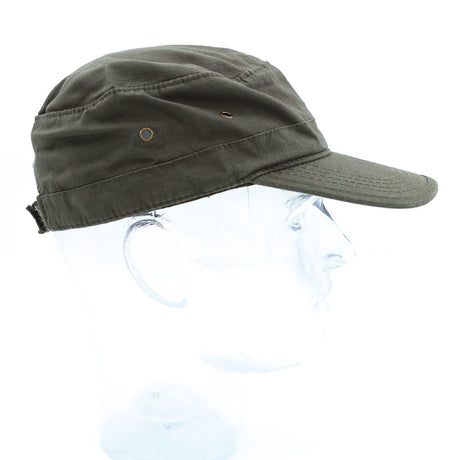 Lot de 10 casquettes type US coton Rip-Stop 215 g/m² réglage auto-agrippant