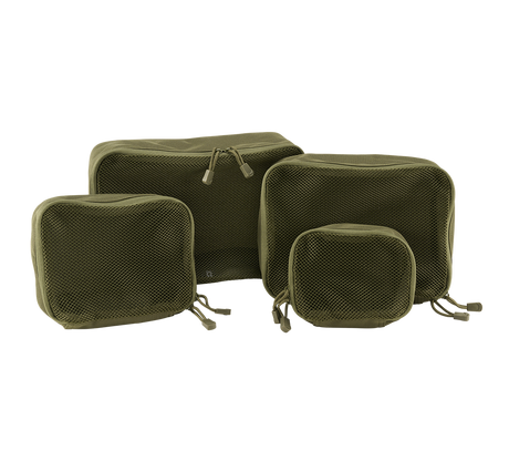 Lot de 4 sacs de rangement Brandit US Cooper polyester 600D faces filet 290 g