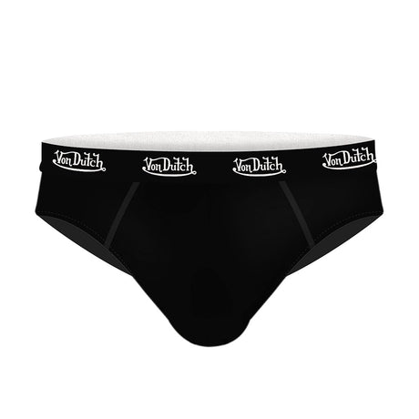 Lot de 5 slips homme Ares en coton extensible 95% coton ceinture élastique large