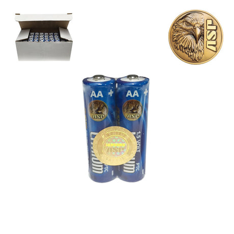 Lot de 500 piles lithium AA ASP 1,5 V à protection de circuit PTC et évent de sécurité