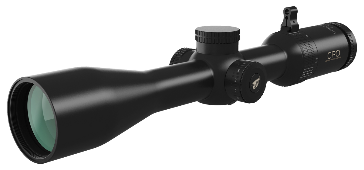 Lunette GPO Spectra 4X 2,5-10x44i grossissement 2,5-10 x 44 mm champ 16,2 m - 4,1 m à 100 mètres