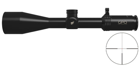 Lunette GPO Spectra 5X 3-15x56 grossissement 3-15 x 56 mm champ 11,1 m - 2,3 m à 100 mètres