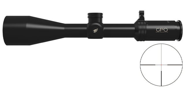 Lunette GPO Spectra 5X 3-15x56 grossissement 3-15 x 56 mm champ 11,1 m - 2,3 m à 100 mètres