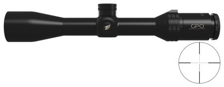 Lunette GPO Spectra 6X 1,5-9x44 grossissement 1,5-9 x 44 mm champ 28 m - 4,6 m à 100 mètres