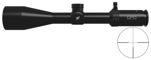 Lunette GPO Spectra 6X 3-18x56 grossissement 3-18 x 56 mm champ 11,1 m - 1,9 m à 100 mètres