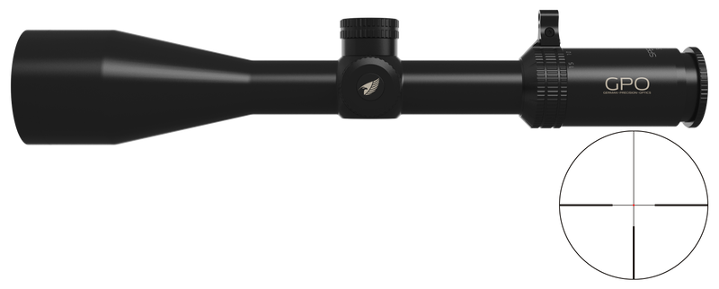 Lunette GPO Spectra 6X 3-18x56 grossissement 3-18 x 56 mm champ 11,1 m - 1,9 m à 100 mètres