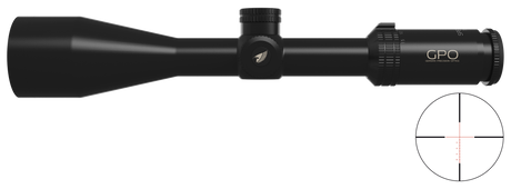 Lunette GPO Spectra 6X 3-18x56 grossissement 3-18 x 56 mm champ 11,1 m - 1,9 m à 100 mètres