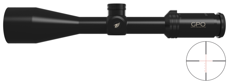 Lunette GPO Spectra 6X 3-18x56 grossissement 3-18 x 56 mm champ 11,1 m - 1,9 m à 100 mètres