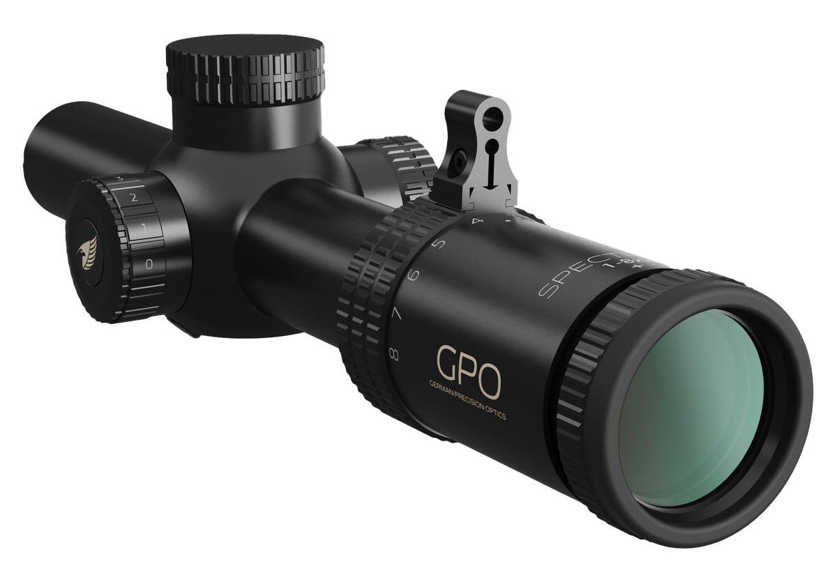 Lunette GPO Spectra 8X 1-8x24 grossissement 1-8 x 24 mm champ 40,4 m - 4,8 m à 100 mètres