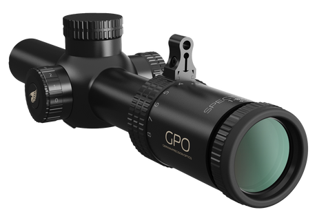 Lunette GPO Spectra 8X 1-8x24 grossissement 1-8 x 24 mm champ 40,4 m - 4,8 m à 100 mètres