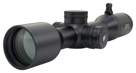 Lunette GPO Spectra 8X - 1,6-13x44 grossissement 1,6-13 x 44 mm champ 25,6 m – 3,2 m à 100 mètres