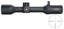 Lunette GPO Spectra 8X - 1,6-13x44 grossissement 1,6-13 x 44 mm champ 25,6 m – 3,2 m à 100 mètres