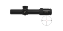 Lunette GPO Tactical 1-8x24 grossissement 1-8 x 24 mm champ 35 m - 4,4 m à 100 mètres