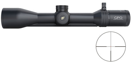Lunette RAIL GPO Spectra 8x 2-16x50i grossissement 2-16 x 50 mm champ 19,4 m - 2,4 m à 100 mètres