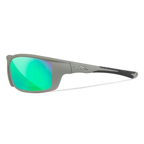 Lunettes de protection GRID Wiley X - Polarisé Vert Miroir - Welkit.com