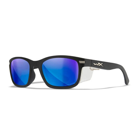 Lunettes de protection HELIX Wiley X - Polarisé Bleu Miroir Fumé - Welkit.com