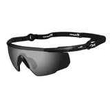 Lunettes de protection SABER ADVANCED 2 ÉCRANS Wiley X - Noir - Welkit.com