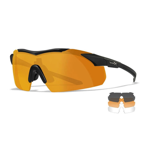 Lunettes de protection VAPOR COMM 2.5 3 ÉCRANS Wiley X - Noir - Welkit.com