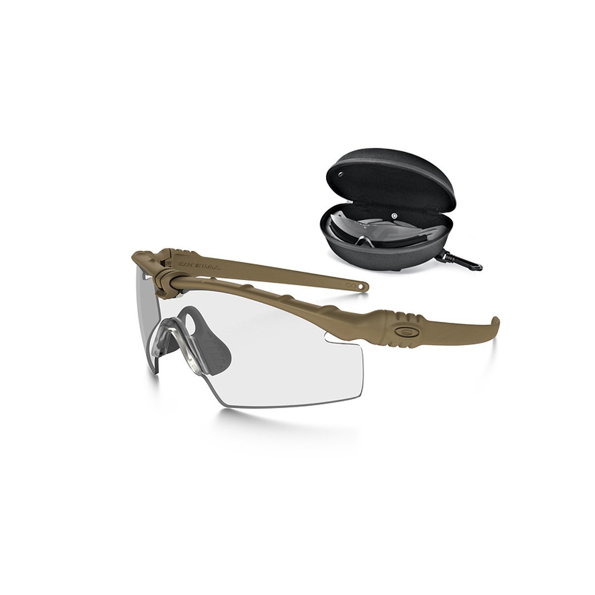Lunettes balistiques Oakley SI M-Frame 3.0 version EN 166 certifiée CE avec écrans Plutonite