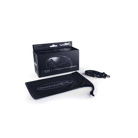 Lunettes balistiques Wiley X Saber Advanced kit 3 verres avec étui rigide