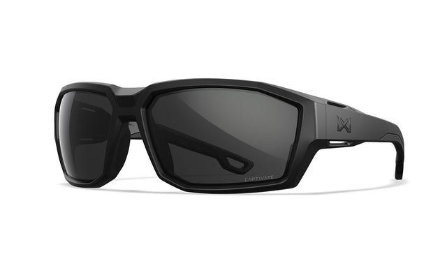 Lunettes balistiques Wiley X WX Alpine MIL-PRF-32432A verres Captivate noir mat