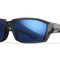 Lunettes balistiques Wiley X WX Alpine MIL-PRF-32432A verres polarisés Captivate gris translucide