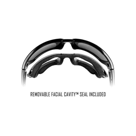 Lunettes balistiques Wiley X WX Gravity EN.166F avec joint facial amovible