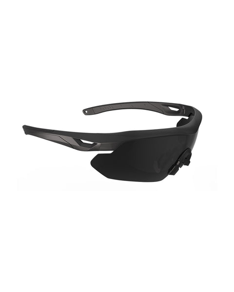 Lunettes de protection Swiss Eye Nighthawk Pro en polycarbonate EN 166 avec étui et bandeau
