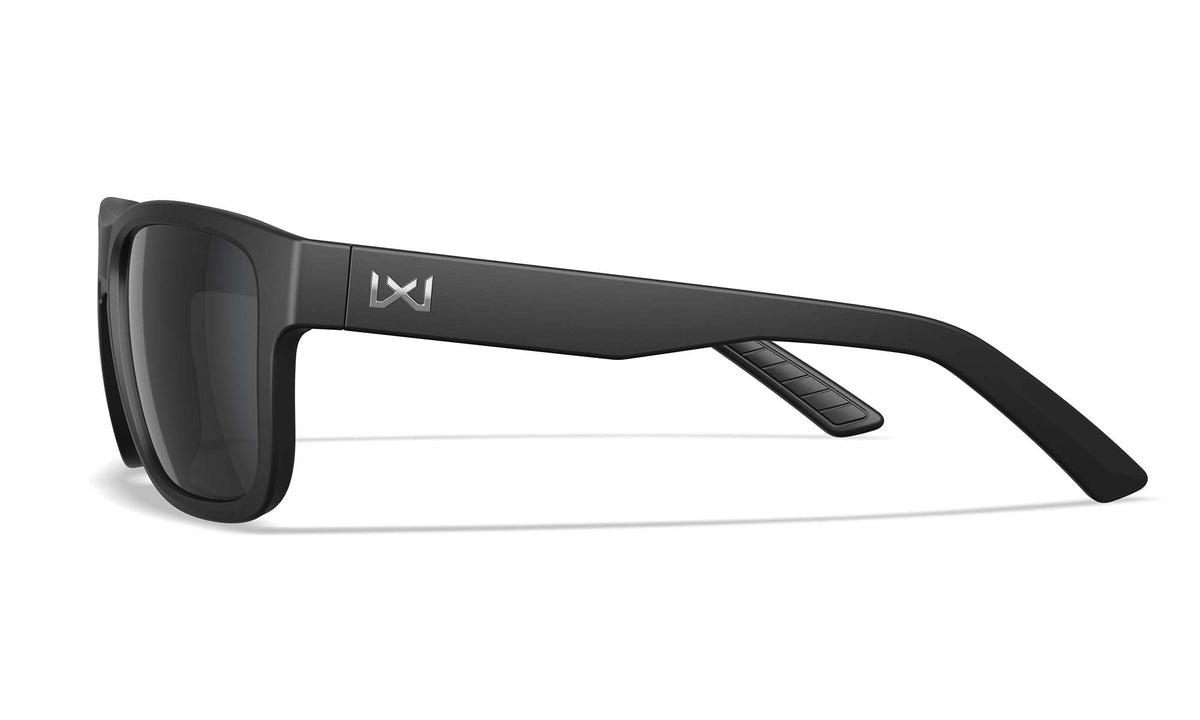 Lunettes de protection Wiley X WX Ovation ANSI Z87.1 verres teintés noir mat