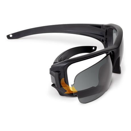 Lunettes de protection balistique ESS Rollbar à écrans interchangeables Lens Gate certifiées ANSI Z87.1