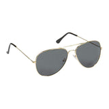 Lunettes de soleil Mil-Tec Pilot US monture laiton verres polycarbonate avec étui