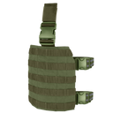 Plateforme de cuisse Condor Drop Leg cinq rangées MOLLE sangles anti-glisse