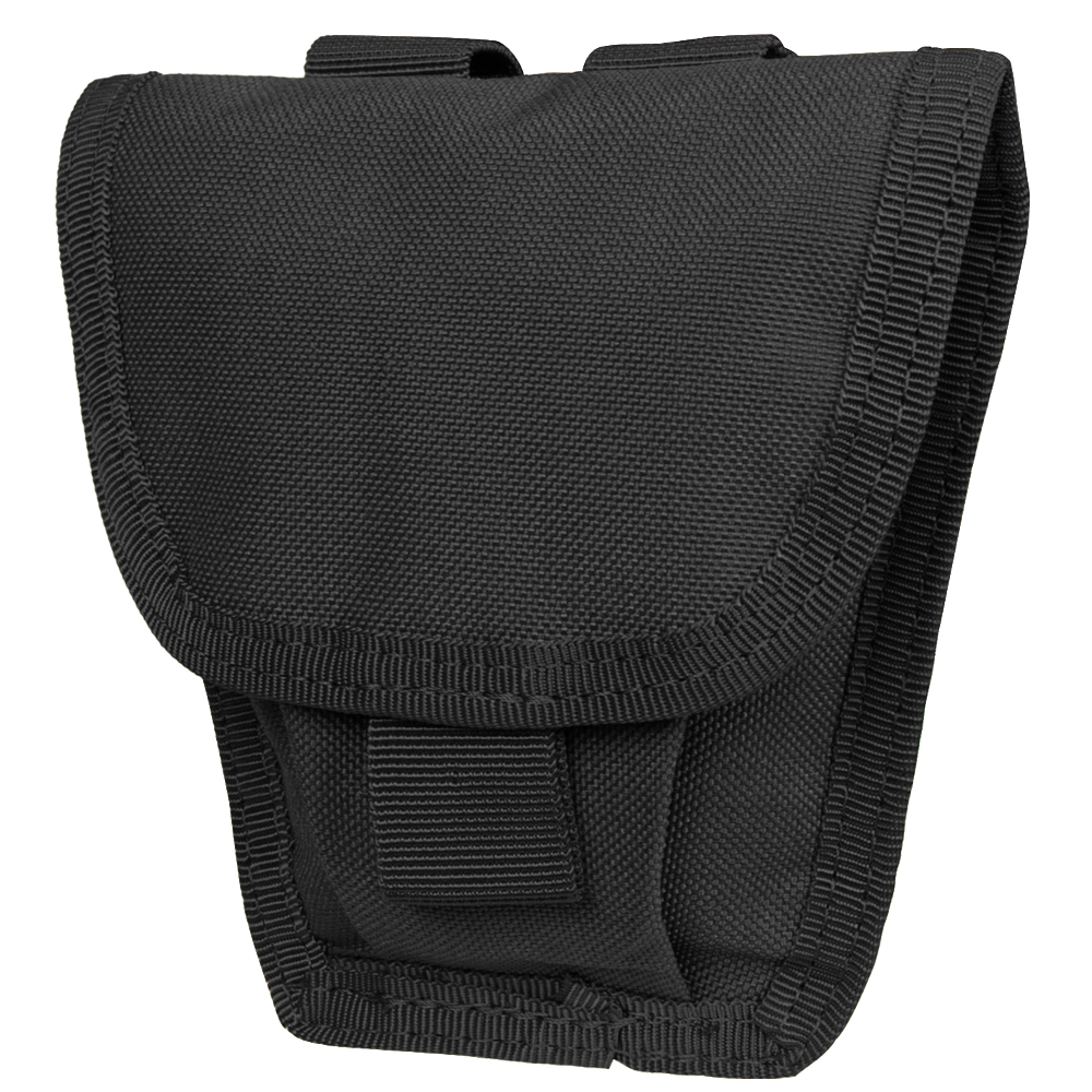 Porte-menottes Condor Handcuff Pouch deux paires fixation MOLLE ou ceinturon