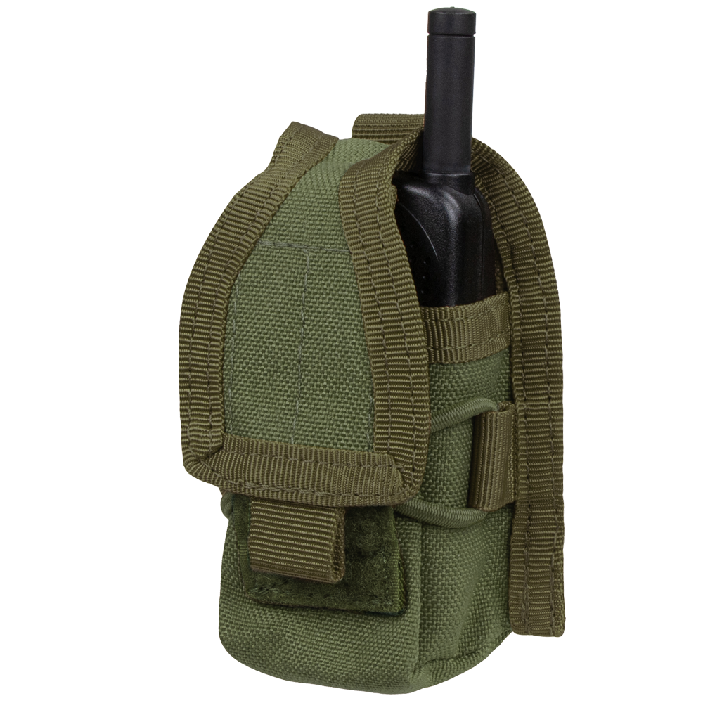 Porte-radio Condor HHR Pouch 10 x 5 cm cordon de serrage et fixation multiple
