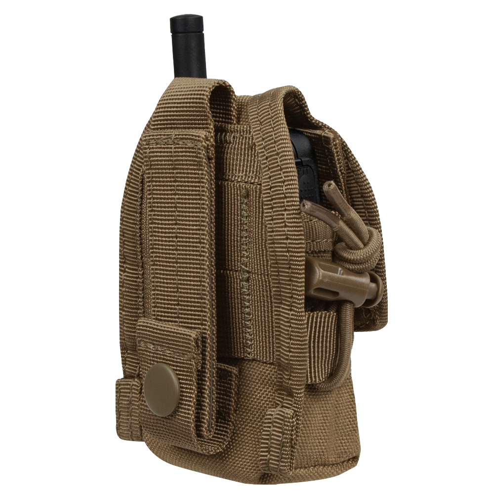 Porte-radio Condor HHR Pouch 10 x 5 cm cordon de serrage et fixation multiple
