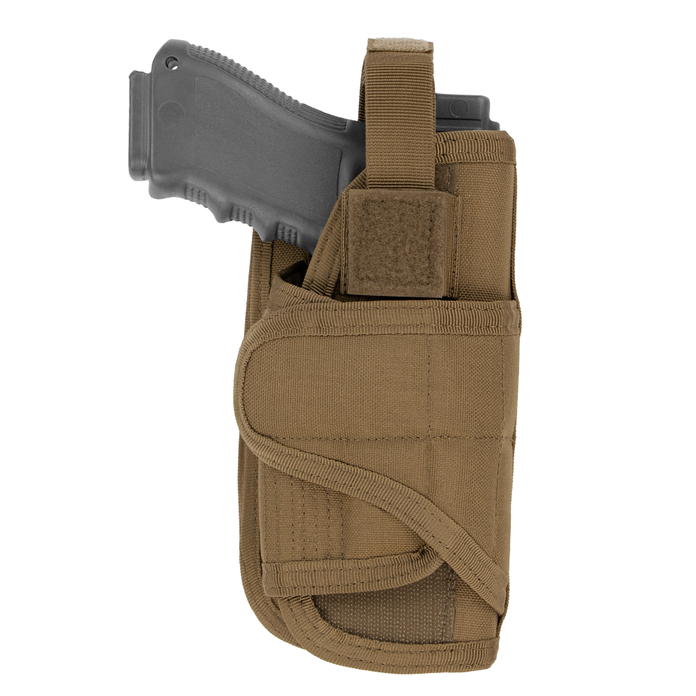 Holster Condor VT à montage vertical MOLLE canon jusqu'à 127 mm lampe admise