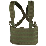 Gilet chest rig Condor Ops bretelles croisées rembourrées boucles pivotantes
