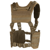 Gilet chest rig Condor Ronin harnais en H rembourré ouverture à dégagement rapide
