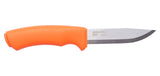 Couteau à lame fixe Morakniv Bushcraft Survival étui à allume-feu et affûteur diamanté intégrés