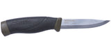 Couteau à lame fixe Morakniv Companion HeavyDuty acier au carbone lame 104 mm de 3,2 mm