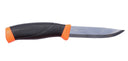 Couteau à lame fixe Morakniv Companion HeavyDuty acier au carbone lame 104 mm de 3,2 mm
