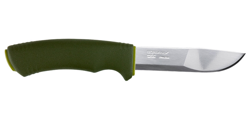 Couteau à lame fixe Morakniv Bushcraft Forest lame 109 mm émouture profilée acier inoxydable