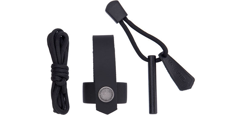 Kit allume-feu Morakniv pour couteau Eldris ferrocérium cordon paracorde et verrou secondaire