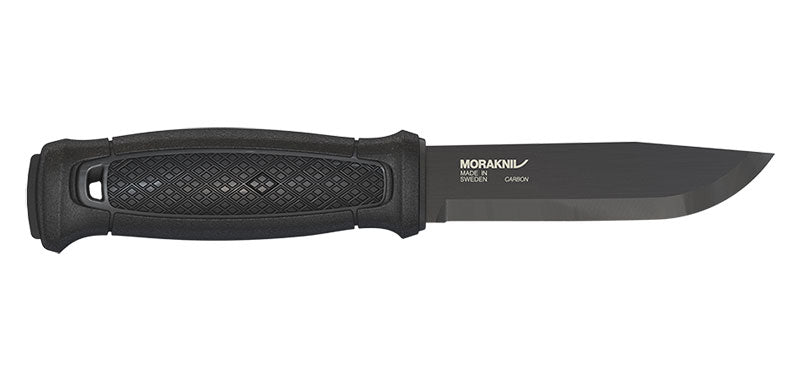 Couteau à lame fixe Morakniv Garberg BlackBlade carbone avec kit Multi-Mount soie pleine