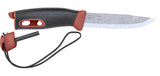 Couteau à lame fixe Morakniv Companion Spark allume-feu intégré au manche lame 104 mm