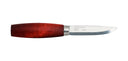 Couteau à lame fixe Morakniv Classic n°1 manche bouleau soie traversante lame carbone 75 mm