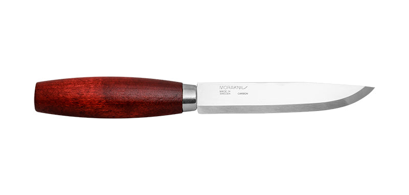 Couteau à lame fixe Morakniv Classic n°3 grande lame carbone 150 mm manche bouleau teinté